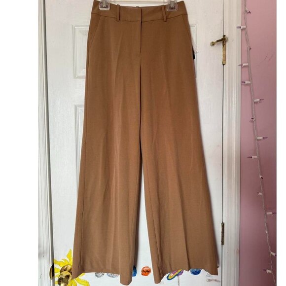 Winter Woods Brown Wide-leg Dress Pants 🍂🍁 - Picture 1 of 4
